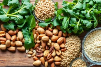 Friss zöldségek és magvak gazdag forrása a magnéziumnak.