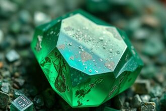 Smaragd kő: különleges zöld ásványi kincs a természetben