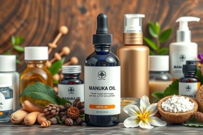 Manuka olaj és bőrápolási termékek természetes összetevőkkel