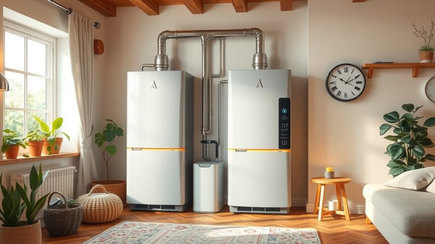 Hibrid kazán modern lakásban a környezetvédelem jegyében