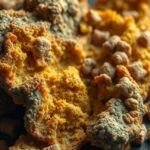 Penészes étel részletei, egészségügyi kockázatokkal