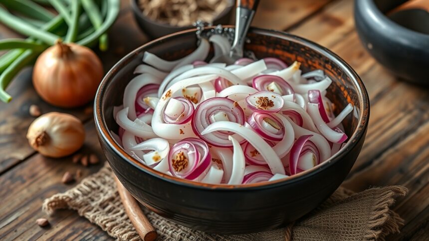 Főtt hagyma táplálkozás, egészségi előnyökkel.