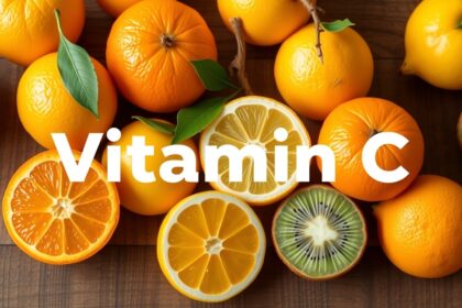 Friss citrusfélék, köztük narancsok és citromok, amelyek gazdagok C-vitaminban.