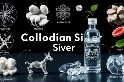 Ezüstkolloid flakon különböző alkalmazásokkal és előnyökkel