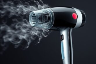 Modern hajszárító gőzöléssel, a hajszárítás folyamatának bemutatása