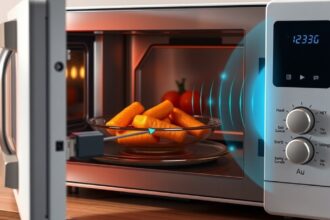 Mikrohullámú sütő zöldségekkel, a főzés és melegítés hatékonysága