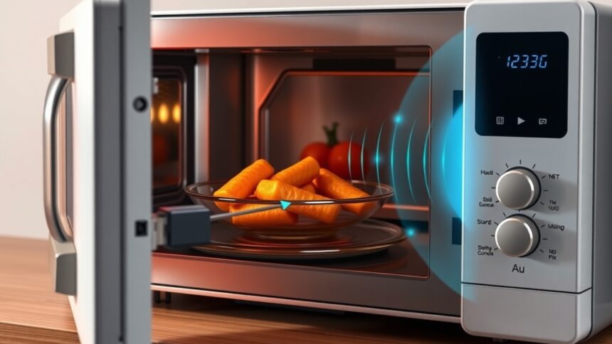 Mikrohullámú sütő zöldségekkel, a főzés és melegítés hatékonysága