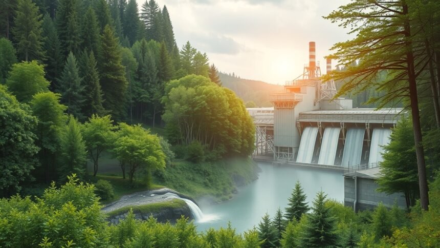 Fenntartható papírgyártás és környezetvédelem a zöld energiaháztartásban.