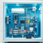 Az abszorpciós hűtő belső működése és komponensei.