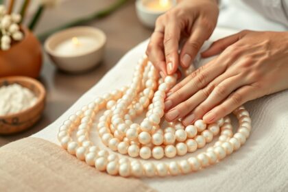 Tenyésztett gyöngyök szépségápolásban és egészségmegőrzésben