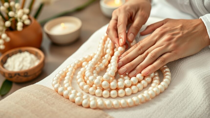 Tenyésztett gyöngyök szépségápolásban és egészségmegőrzésben