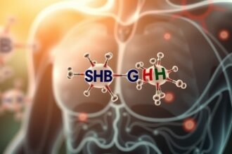 SHBG és hormonok illusztrációja