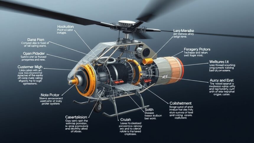 Helikopter rotor részletezése és működési elve