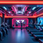 Modern edzőterem az XBody technológiájával az edzés hatékonyságának növelésére