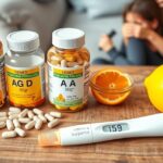 D- és A-vitamin étrend-kiegészítők a termékenység támogatásához