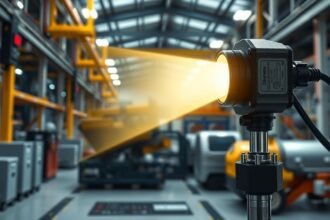 Fotoelektromos érzékelő működése ipari környezetben