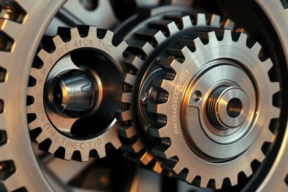 Tolókerekes váltó mechanikai főcsoport fogaskerék részlete