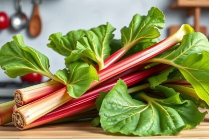 Friss rebarbara, egészséges táplálkozás alapanyaga