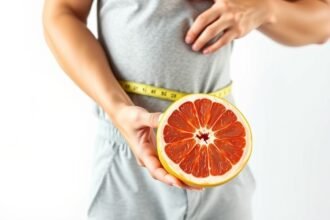 Grapefruit fogyasztás és fogyás, mérés közben