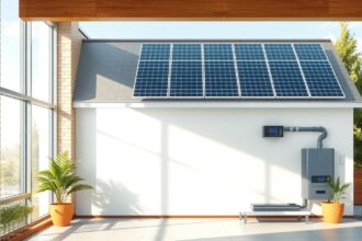 Napelemek és inverter az energiatakarékos otthonban