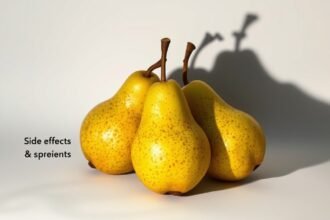 Körte: mellékhatások és óvintézkedések