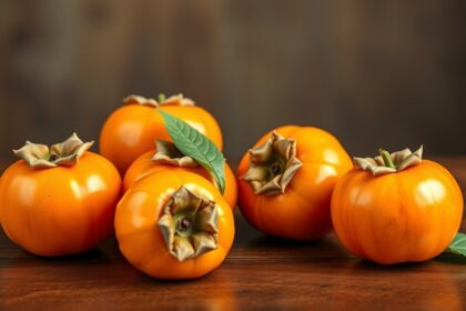 Friss datolyaszilva gyümölcsök egy fából készült asztalon