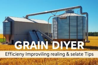 Gabonaszárító hatékonyságának növelése mezőgazdaságban