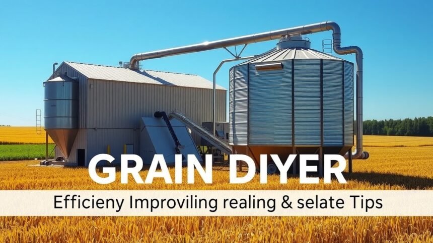 Gabonaszárító hatékonyságának növelése mezőgazdaságban