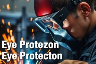 Hegesztés közben viselt védőszemüveg