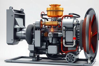 Áramgenerátor működése és felépítése részletes bemutatásban.