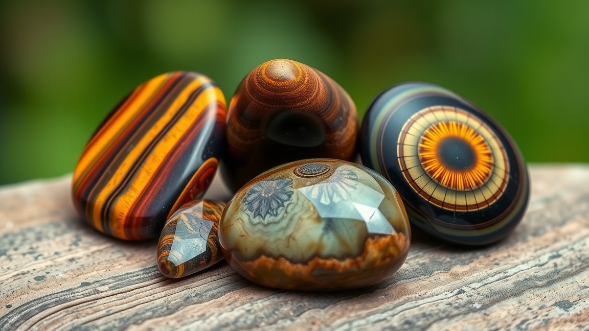 Gyógyító kövek: tigrisszem, macskaszem és sólyomszem