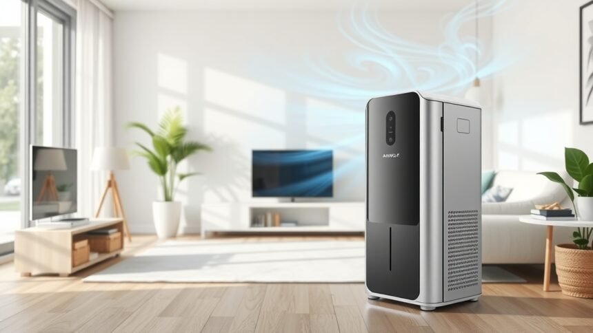 Air Wolf légtisztító otthon, friss levegő és egészség