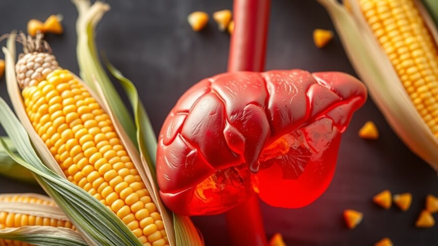 Kukorica és máj mint tápláló kombináció a máj egészségéért.