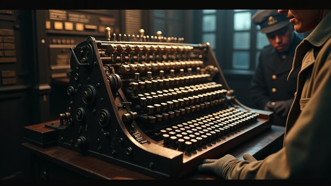 II. világháborús Enigma titkosító gép működése