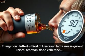 Unicum hatása a vérnyomásra egy mérőműszer mellett.