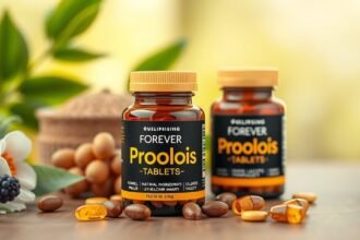 Forever Propolisz tabletta természetes összetevőkkel az egészség támogatásáért