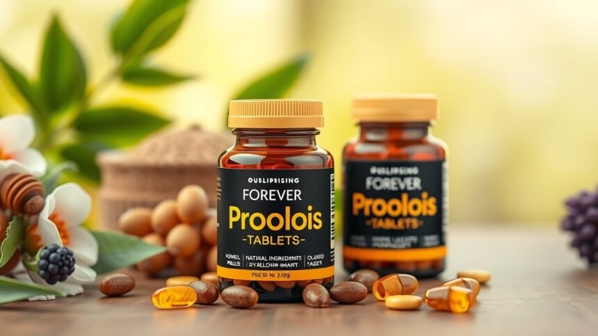 Forever Propolisz tabletta természetes összetevőkkel az egészség támogatásáért