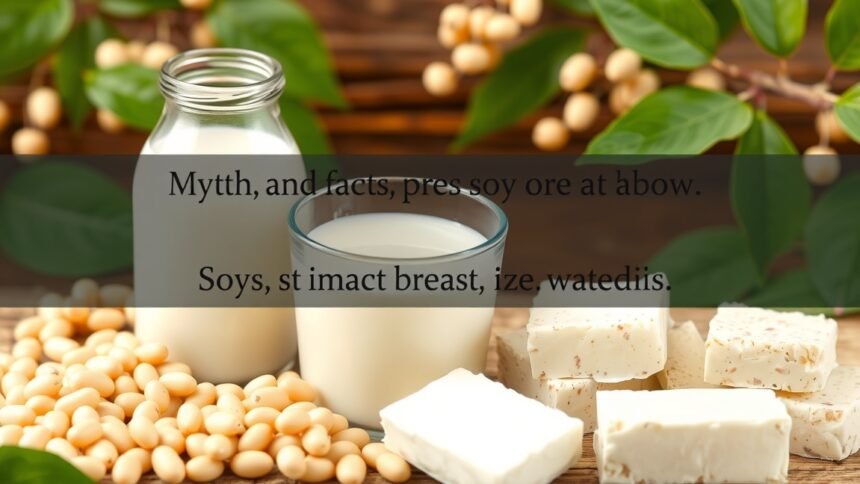 Szója termékek, például tej és tofu, egészséges táplálkozáshoz.