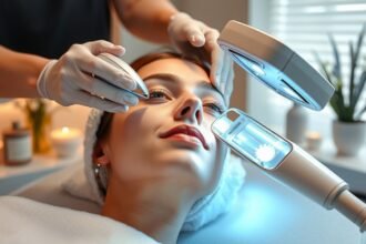 Arcvasalás kezelés bőrfiatalításhoz és szépségápoláshoz