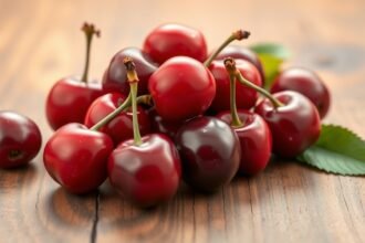 Som gyümölcs, friss és egészséges, tápanyagokban gazdag