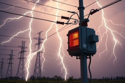 Túlfeszültség-levezető és villámcsapás, elektromos rendszer védelem