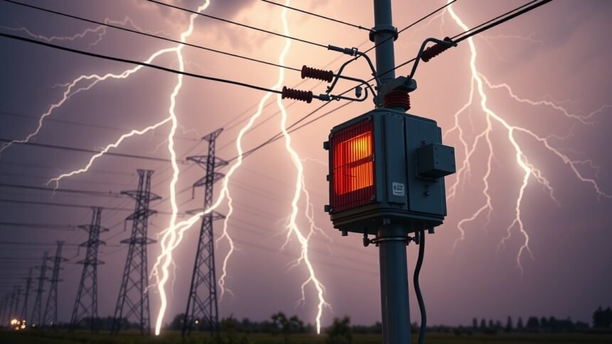 Túlfeszültség-levezető és villámcsapás, elektromos rendszer védelem