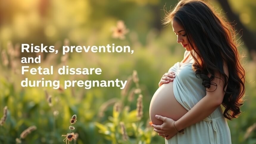 Terhes nő a természetben, a Lyme-kór terhesség alatti hatásairól