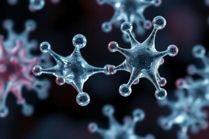 Molekulák szerkezete, amelyek az allergiás reakciókért felelősek.