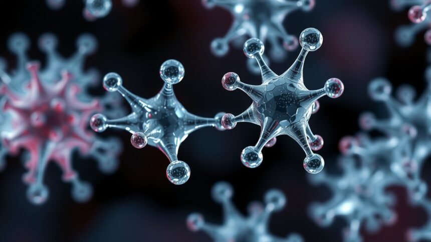 Molekulák szerkezete, amelyek az allergiás reakciókért felelősek.