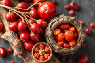 Goji bogyó és maca gyökér a természetes energiaforrások között