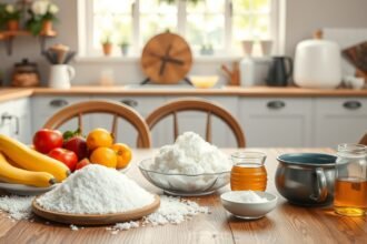 Cukor és egészséges alternatívák gyümölcsökkel a konyhában.