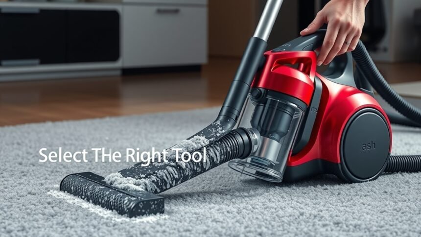 Hatékony hamuporszívó használat, a megfelelő eszköz kiválasztása.