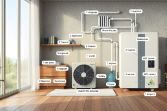 Hőszivattyú berendezés a hatékony fűtés érdekében