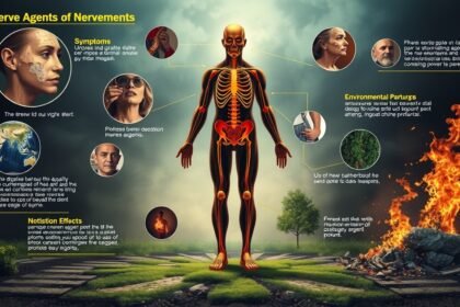 Az idegméreg hatásai az emberi testre és a környezetre, idegrendszeri károk és ökológiai hatások bemutatása.